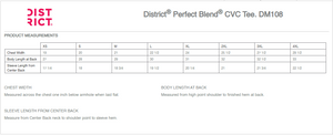 RETRO DESIGN - District® Perfect Blend® CVC Tee