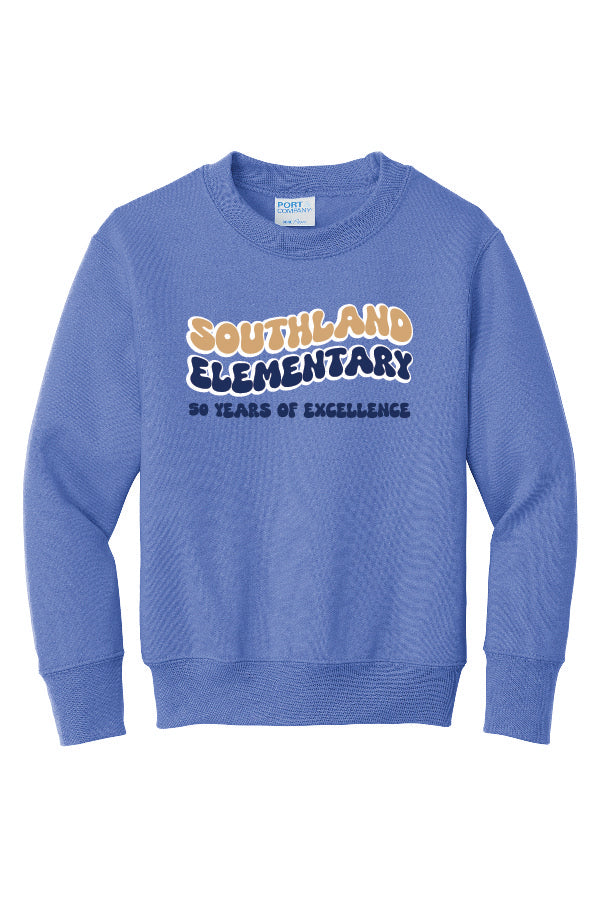 RETRO DESIGN - Port & Company® Core Fleece Crewneck Sweatshirt