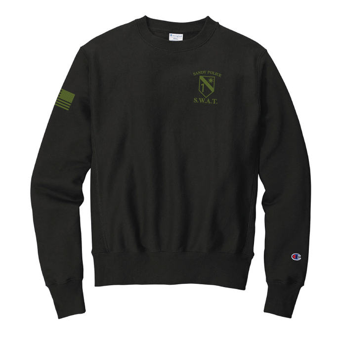 Sandy PD SWAT CHAMPION Reverse Weave Crew Neck