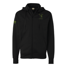 Load image into Gallery viewer, Sandy PD SWAT Midweight Tech Full-Zip Hoodie with Zip of Hood
