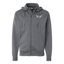 Load image into Gallery viewer, Sandy PD MOTORS Midweight Tech Full-Zip Hoodie with Zip of Hood
