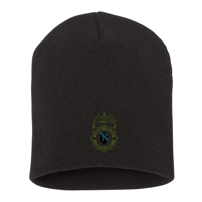 Sandy PD SWAT Short Beanie