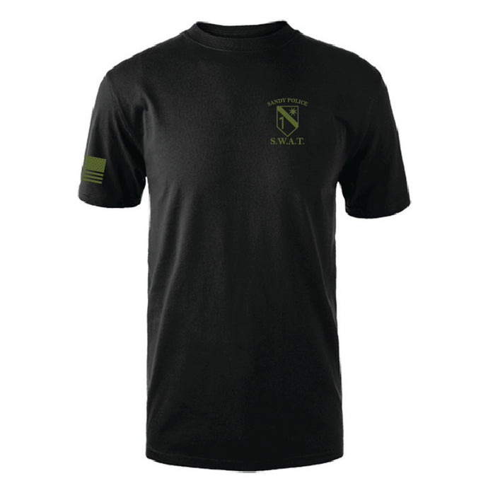 Sandy PD SWAT Dri-Balance Plated Short/Long Sleeve Tee