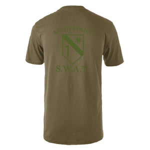 Sandy PD SWAT Dri-Balance Plated Short/Long Sleeve Tee