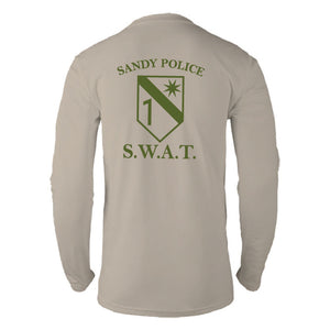 Sandy PD SWAT Dri-Balance Plated Short/Long Sleeve Tee